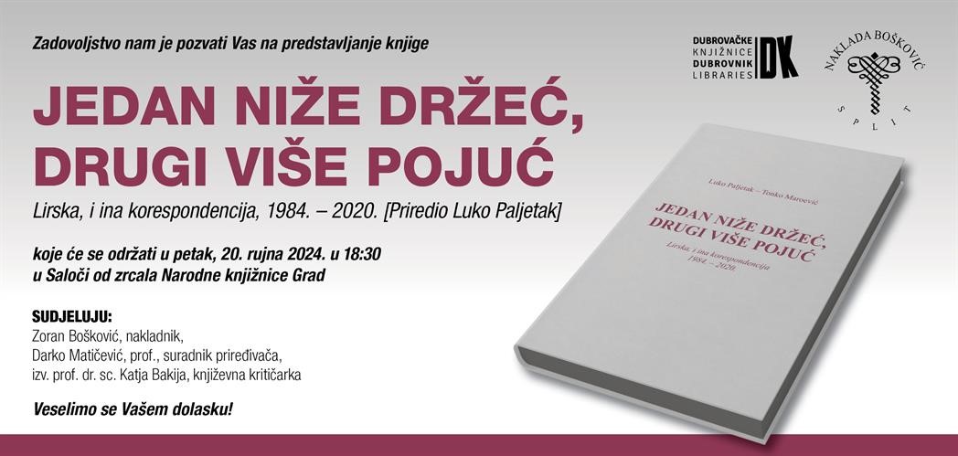 PRIČE IZ RAGUSINE "Jedan niže držeć, drugi više pojuć"