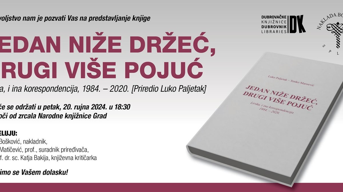 PRIČE IZ RAGUSINE "Jedan niže držeć, drugi više pojuć"