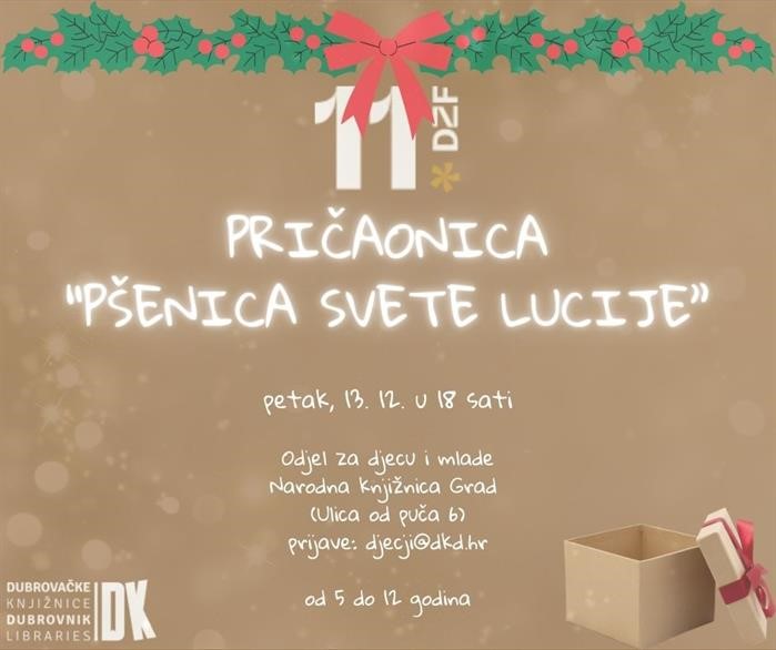 Pričaonica „Pšenica svete Lucije“