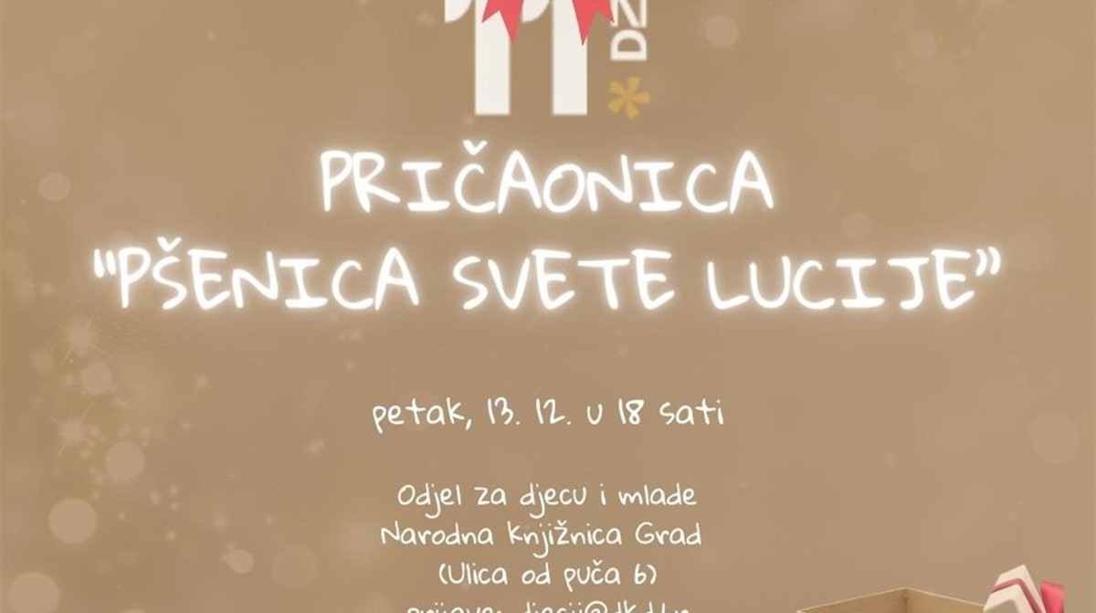 Pričaonica „Pšenica svete Lucije“