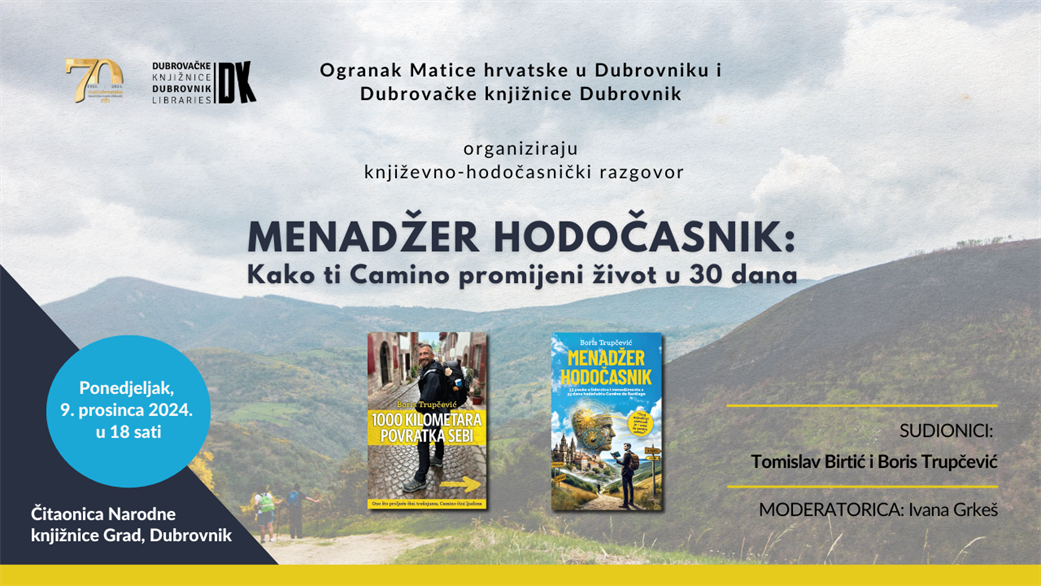 Boris Trupčević kao menadžer hodočasnik: "Kako ti hodačašće promijeni život u 30 dana"