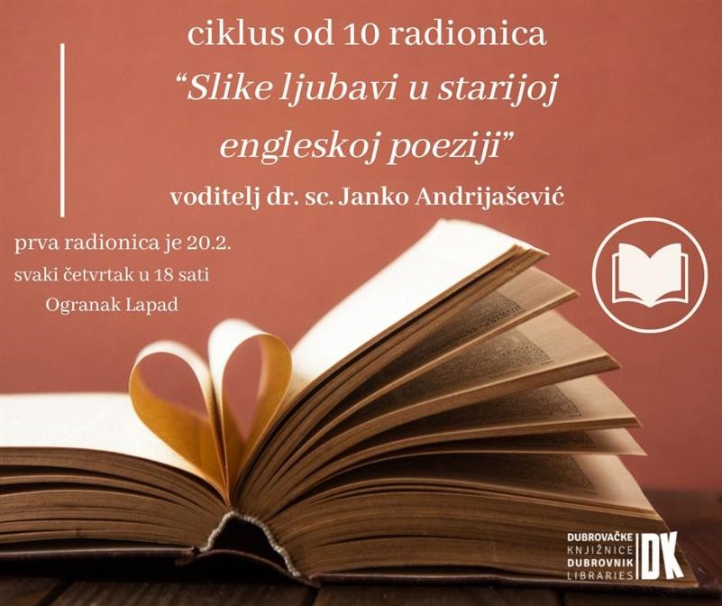 Radionica: Slike ljubavi u starijoj engleskoj poeziji